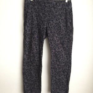 Ann Taylor Women Animal Print Skinny Dress Pants, Size 6P
